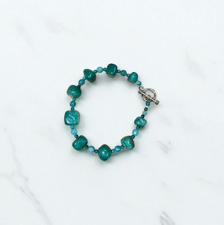 Rasmussen Bracelet Green Agate/Malachite