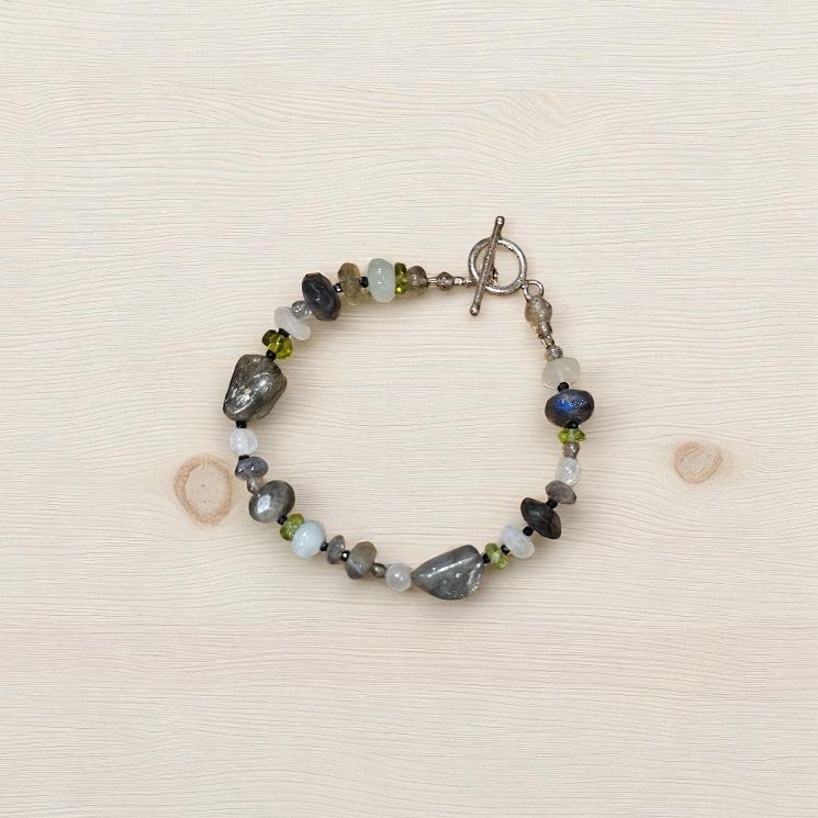 Rasmussen Bracelet Rainbow Moonstone