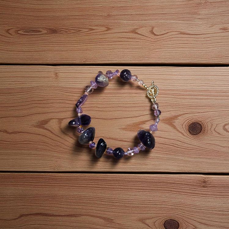Rasmussen Bracelet Chunky Amethyst