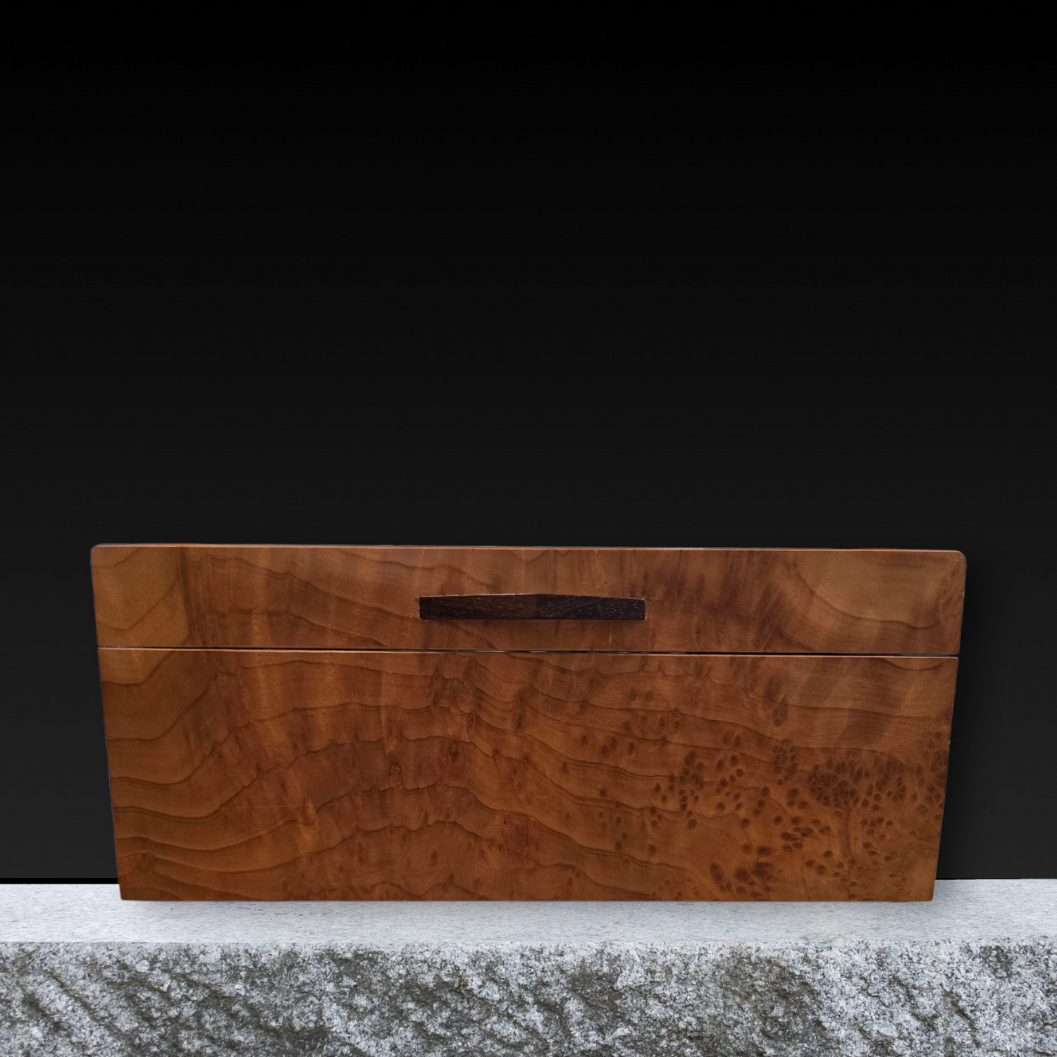 Cole Jewelry Box Brazilian Rosewood, Purple Hartwood, Peruvian Walnut