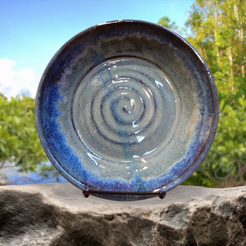 Johnson Standard Pie Plate Blue
