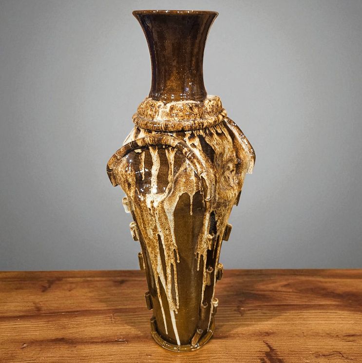 Okechukwu Large Vessel/Vase Browns