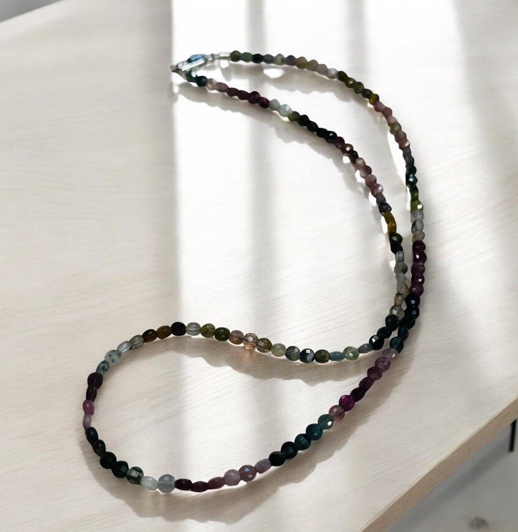Trueworthy Necklace Tourmaline Multi Color