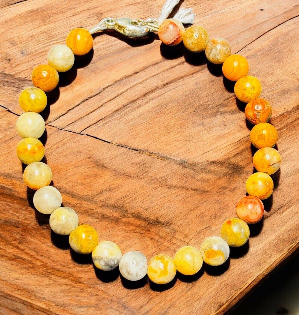 Trueworthy Bracelet Round Agate