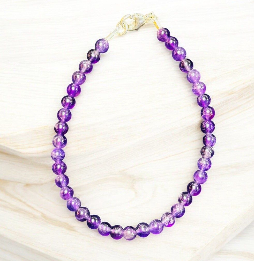Trueworthy Bracelet Round Amethyst