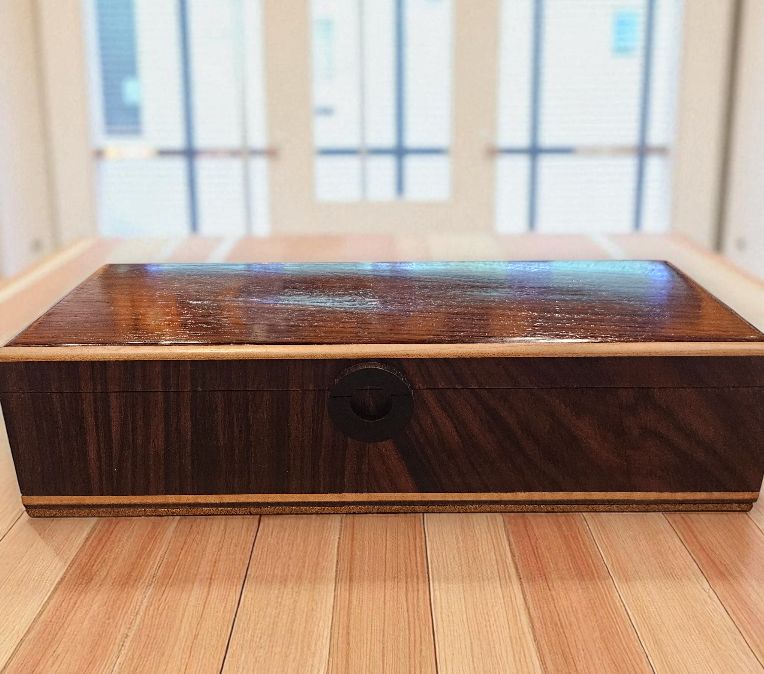 Cole Jewelry Box Indian Rosewood
