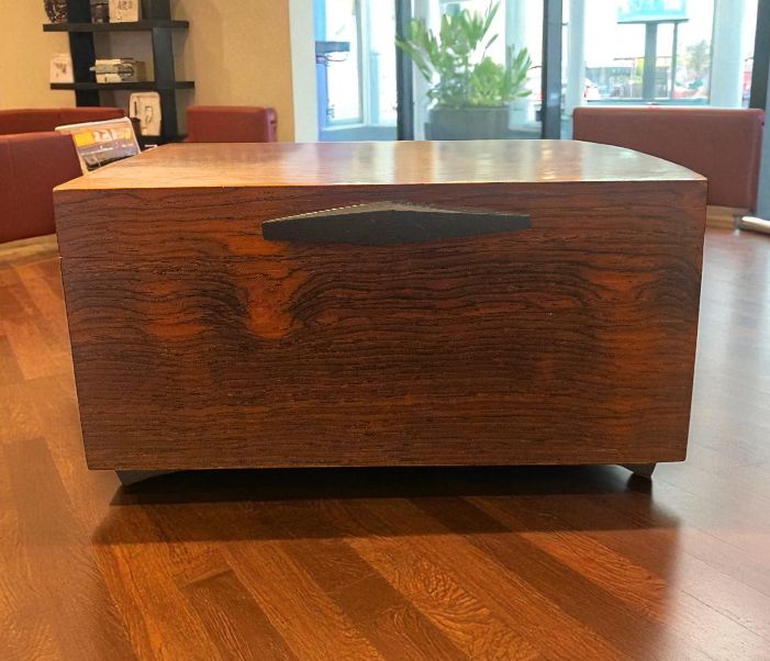 Cole Box Brazilian Rosewood Gaboon Ebony
