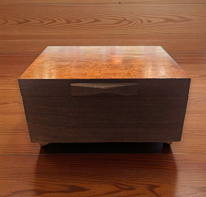 Cole Box Brazilian Rosewood, Gaboon Ebony, Spanish Cedar