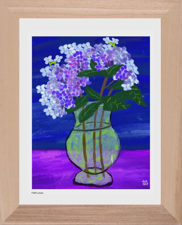 Dug Nap Print Lilacs