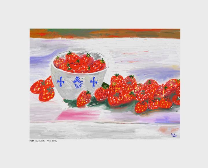 Dug Nap Print Strawberries