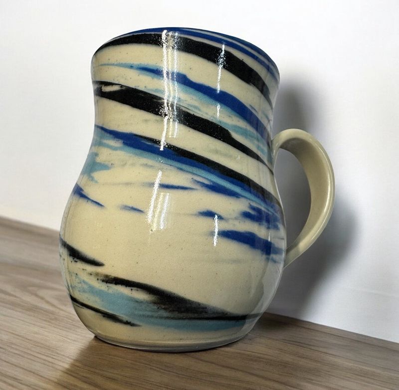 BMF Mug Blue Milti with Black