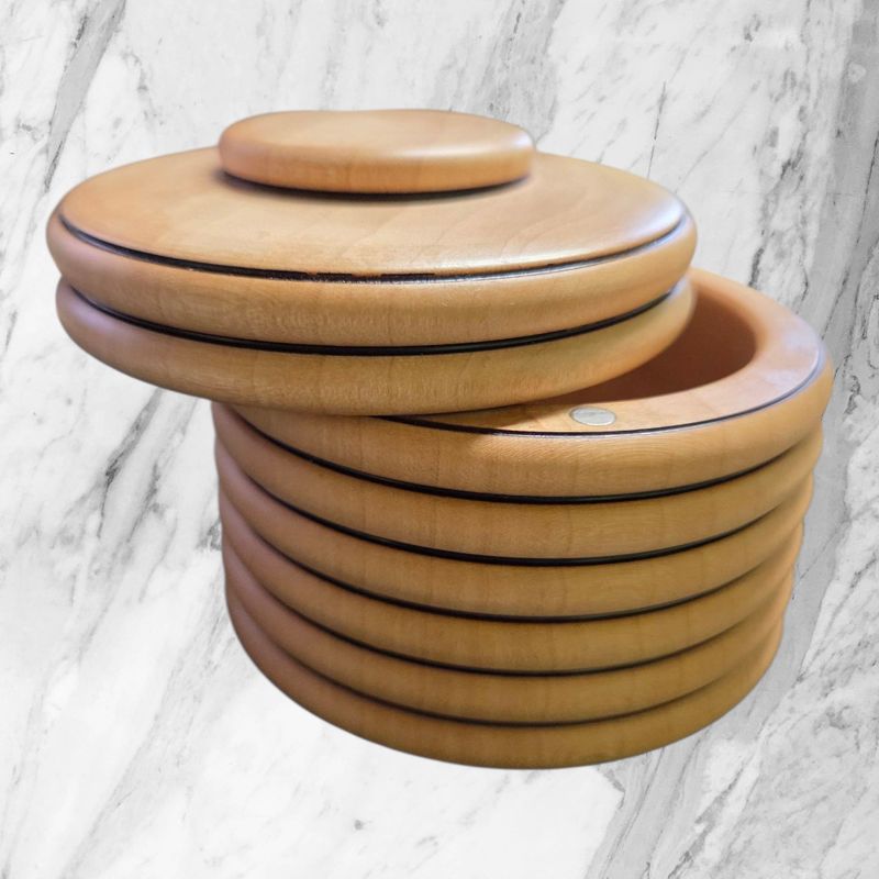 Gilbert Salt Locker Norway Maple Ribbed Pattern