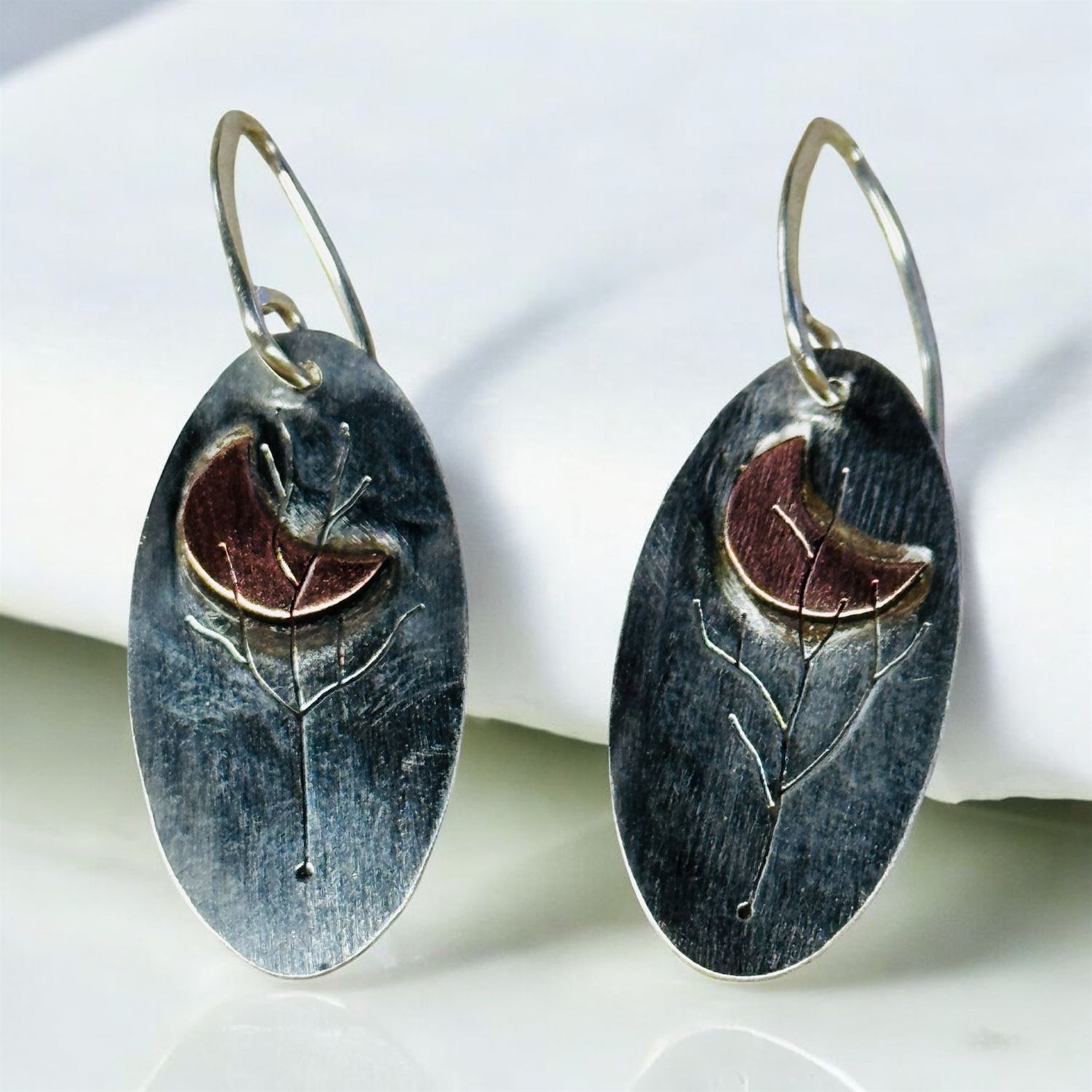 Gonzales Ear Copper Moon With Tree
