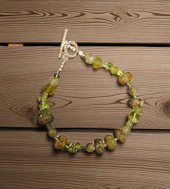 Rasmussen Bracelet Green Garnet/Peridot