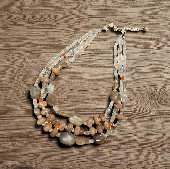 Rasmussen Necklace Mixed Moonstone