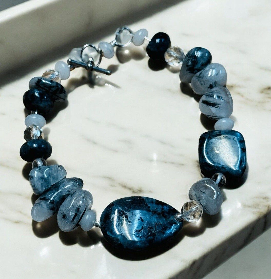Rasmussen Bracelet Black Moonstones