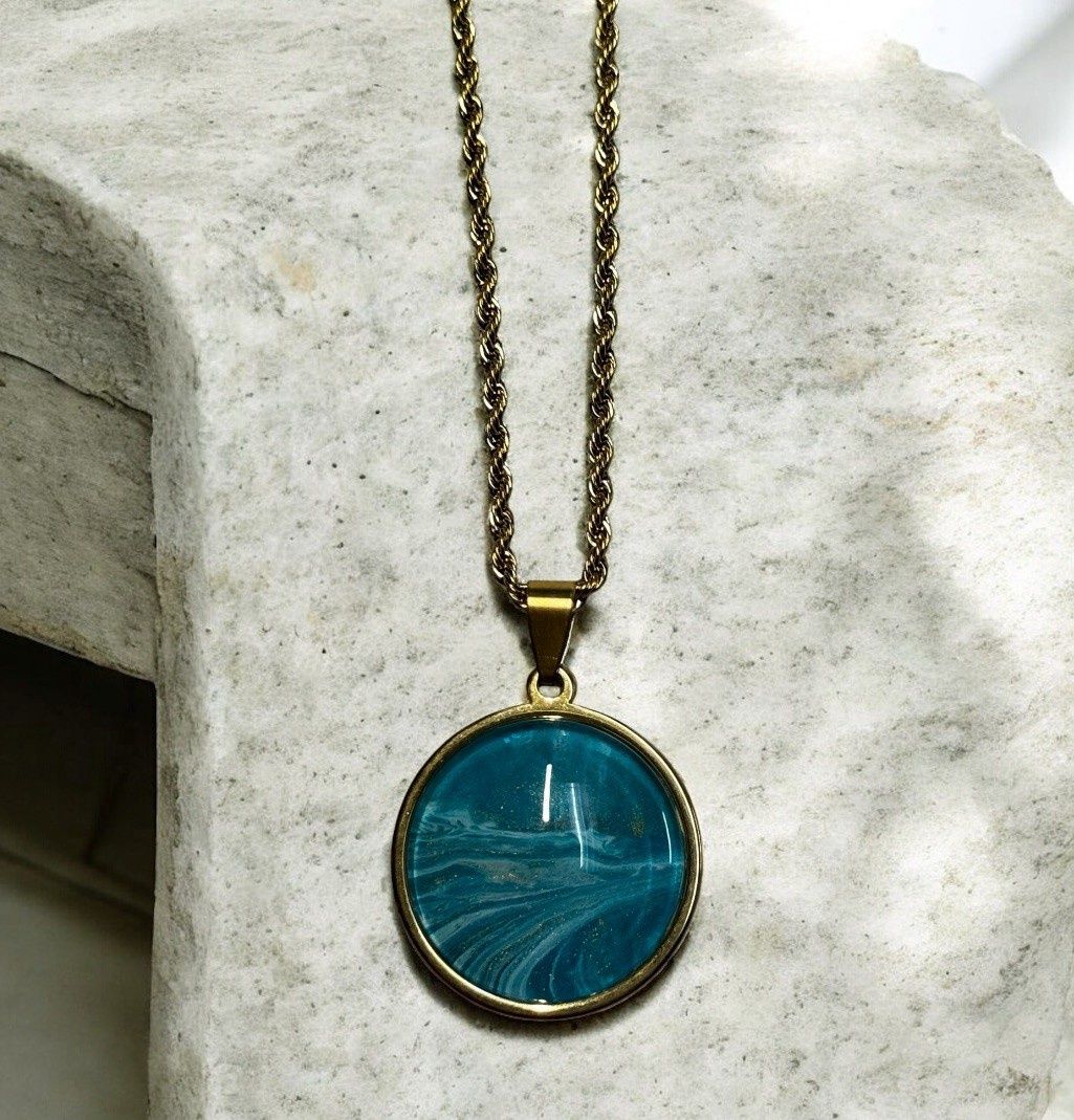 Stevenson Necklace Round Seascape Rounc