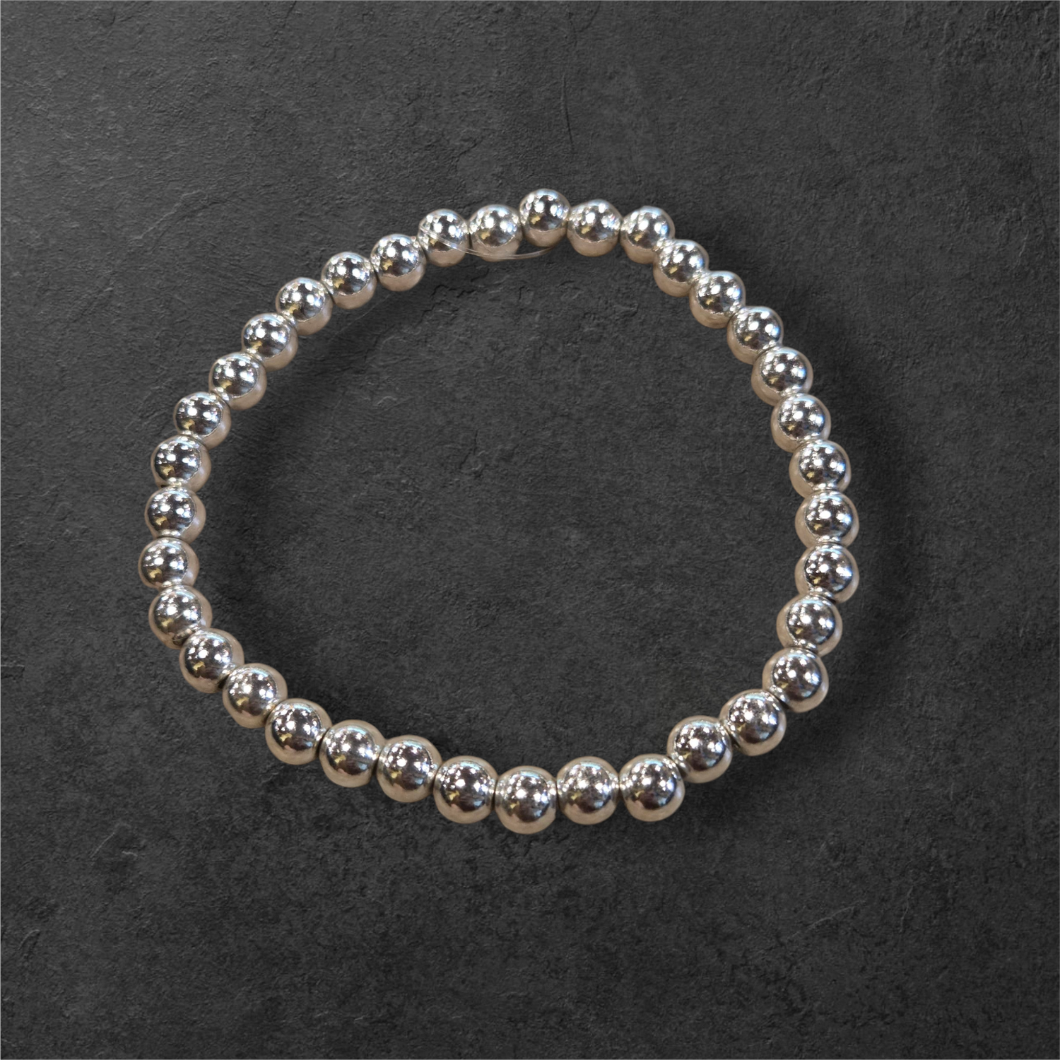 Nadeau Bracelet Silver Plated Stretchy Bracelet