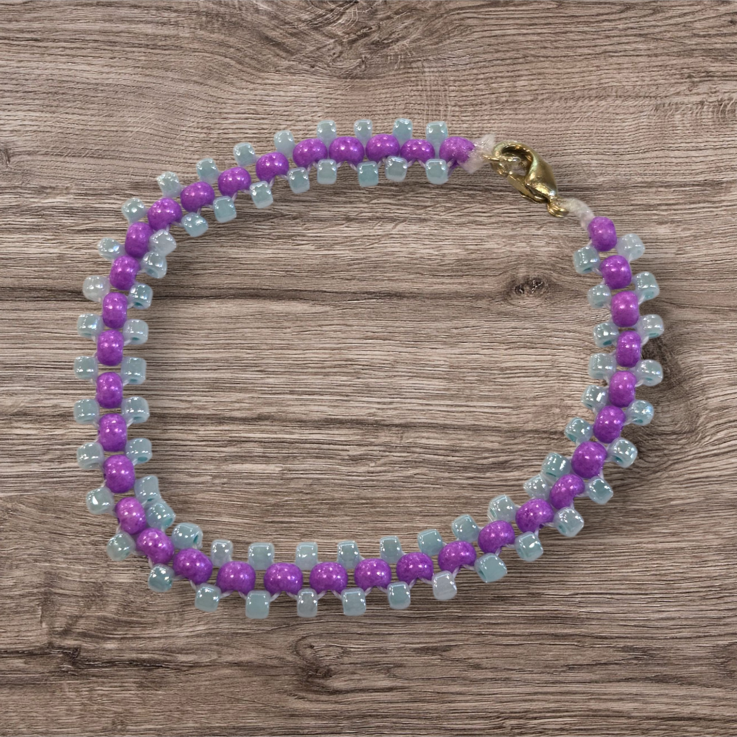 Boerman Bracelet Purple and Baby Blue