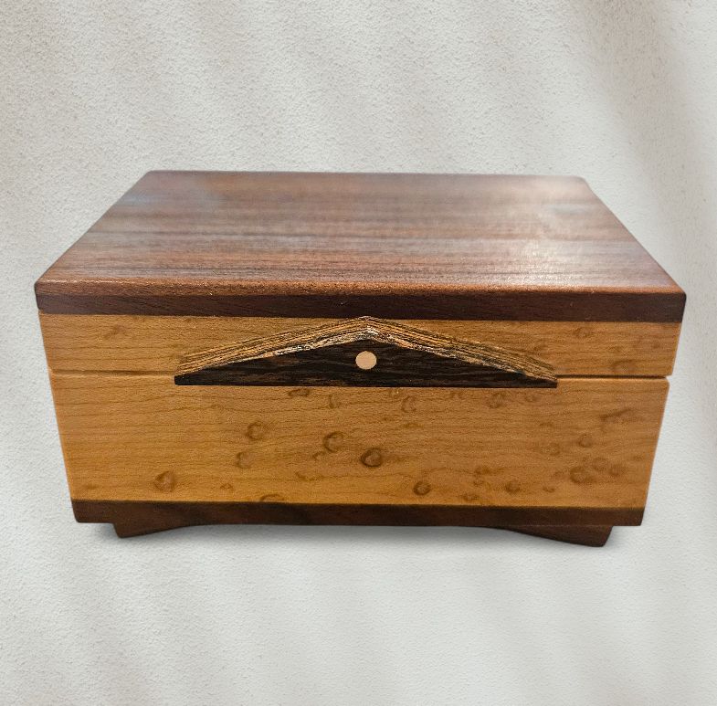 Cole Box Rosewood, Figured Maple