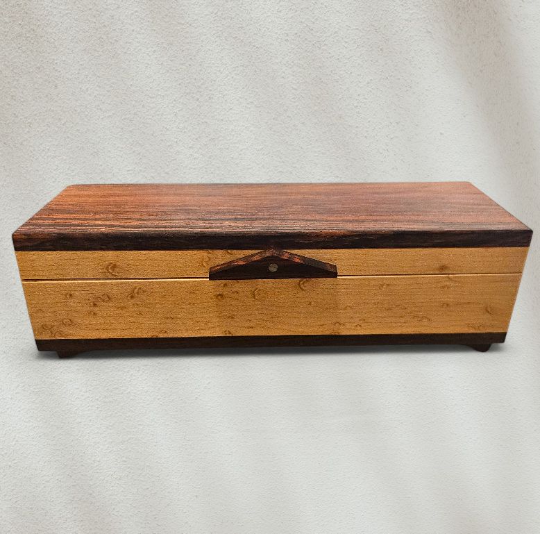 Cole Box Cocobolo, Maple, Hardwood