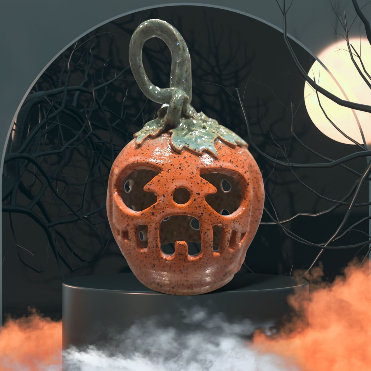 Johnson Carved Pumpkin #650