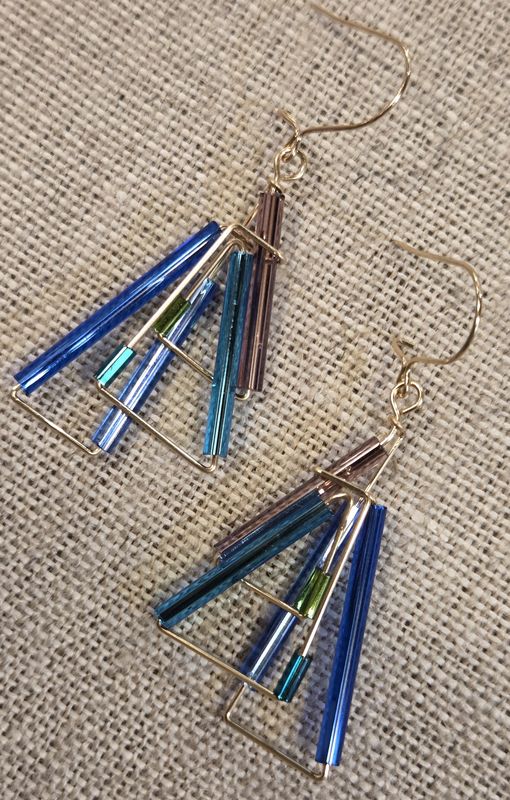 Barb Wire Earrings - 21-GF