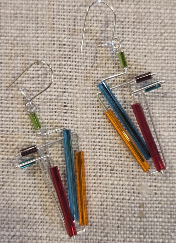 Barb Wire Earrings - 04