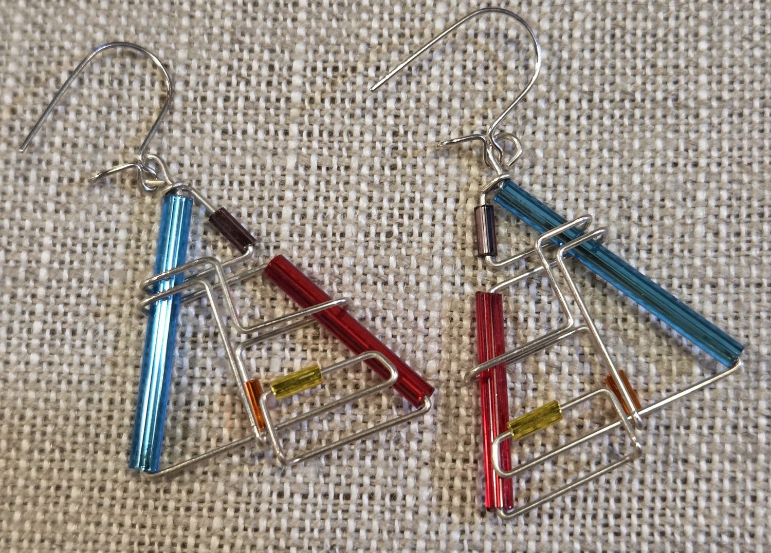 Barb Wire Earrings - 22 Triangles