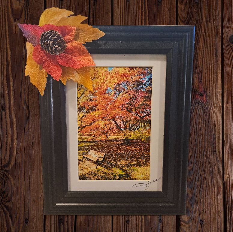 Mishler Framed Autumn Leaves Print