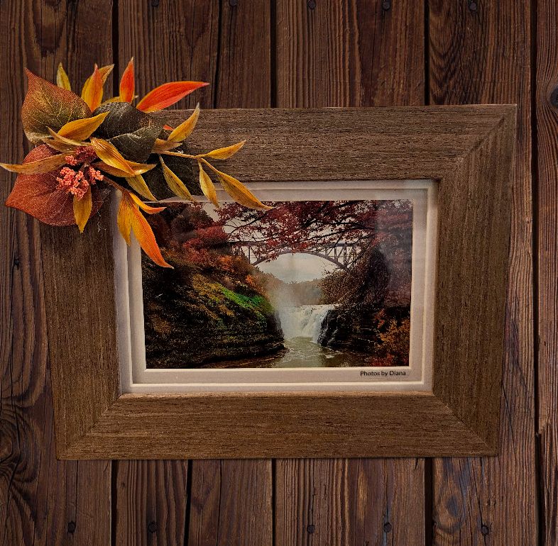 Mishler Framed Print Letchworth in Fall