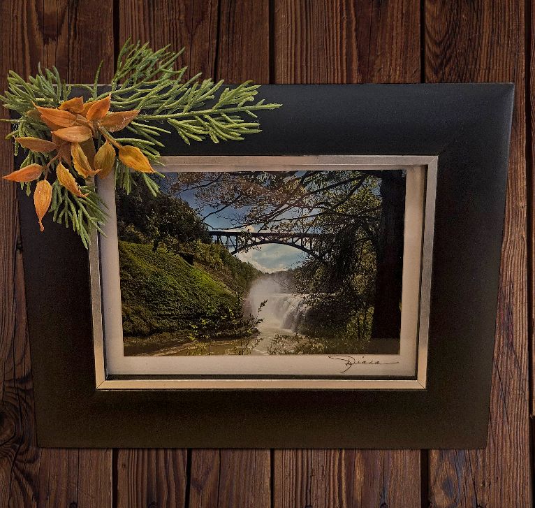 Mishler Framed Letchworth in Summer