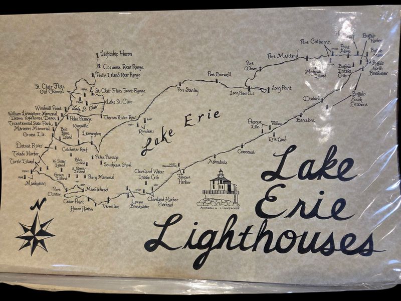 Kennedy Lake Erie Lighthouses
