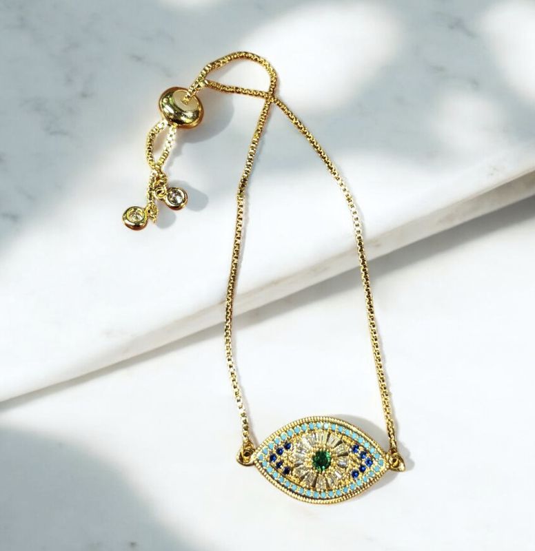 Kalli Bracelet Evil Eye GF