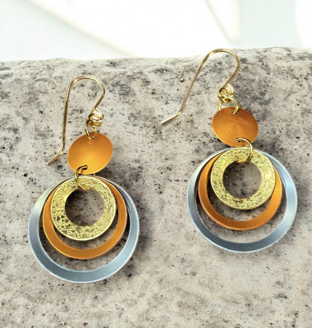 Lenel Earrings Inez Metalic