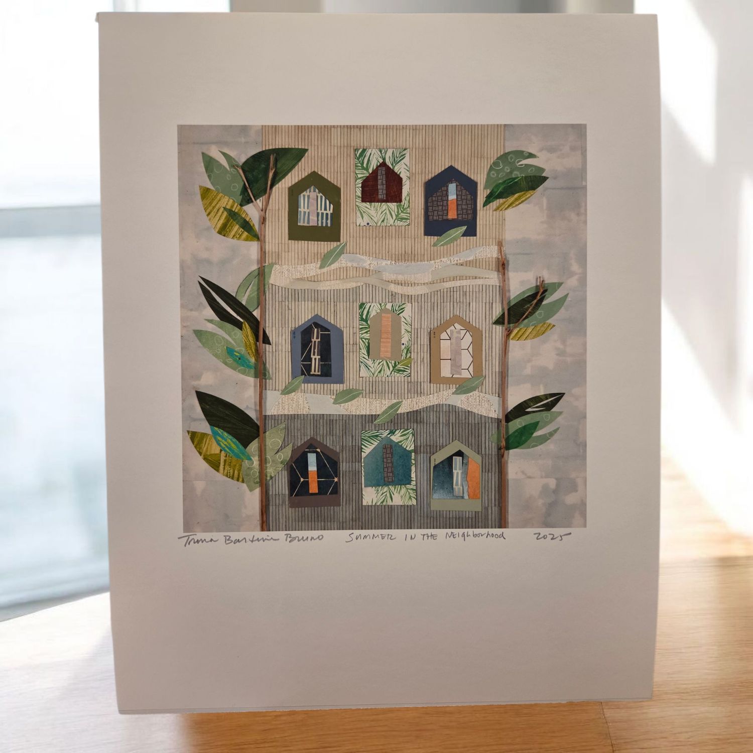 Bruno Print &quot;Summer in the Neighborhood&quot;