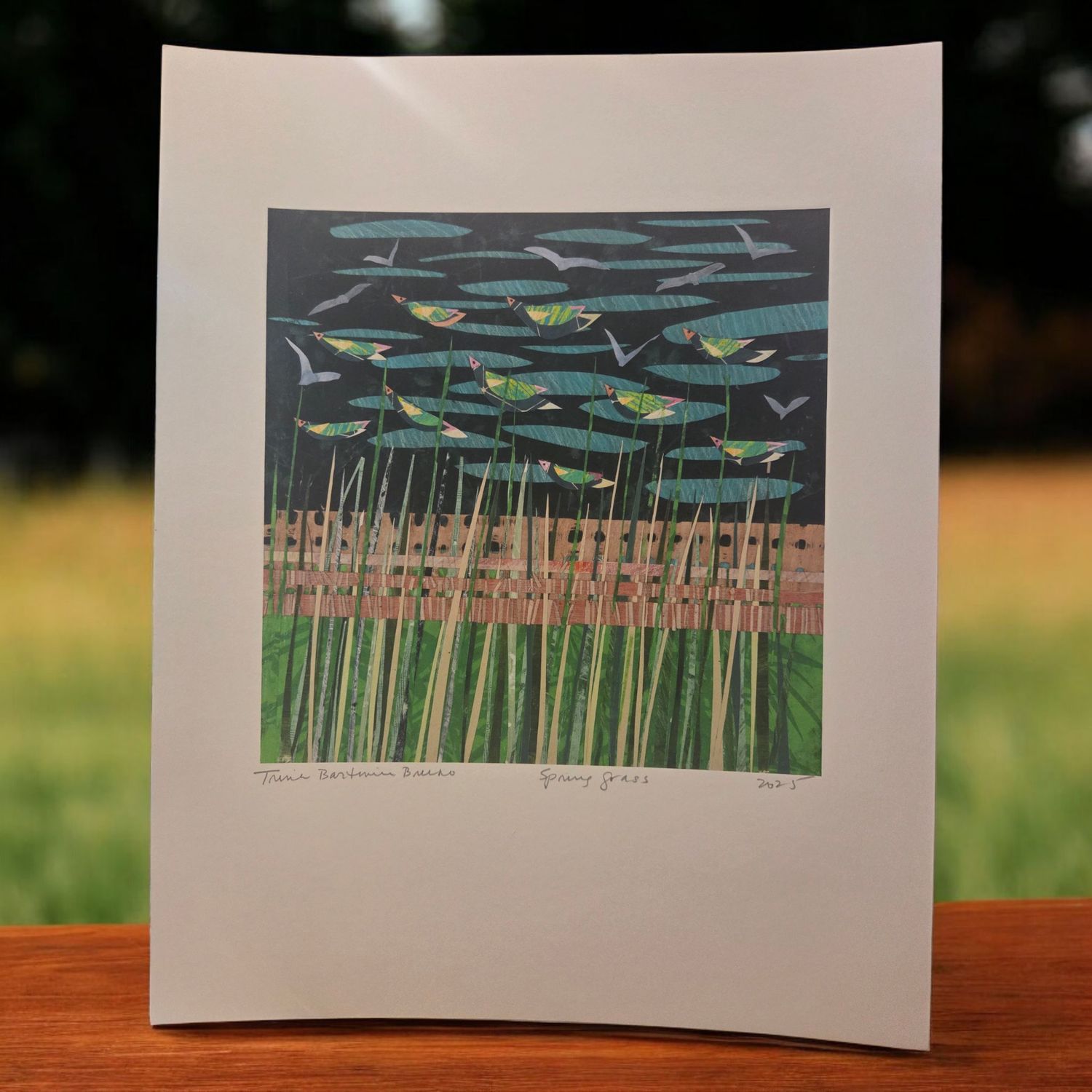 Bruno Print &quot;Spring Grass&quot;