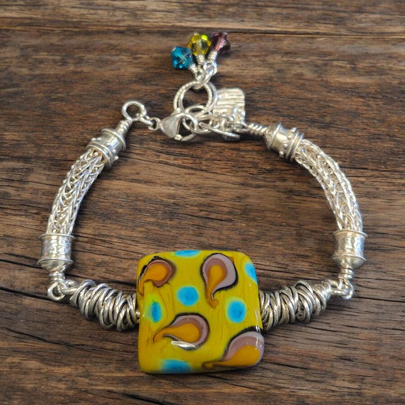 Page Bracelet- Viking Knit