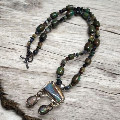 LOGAN NECK TURQUOISE