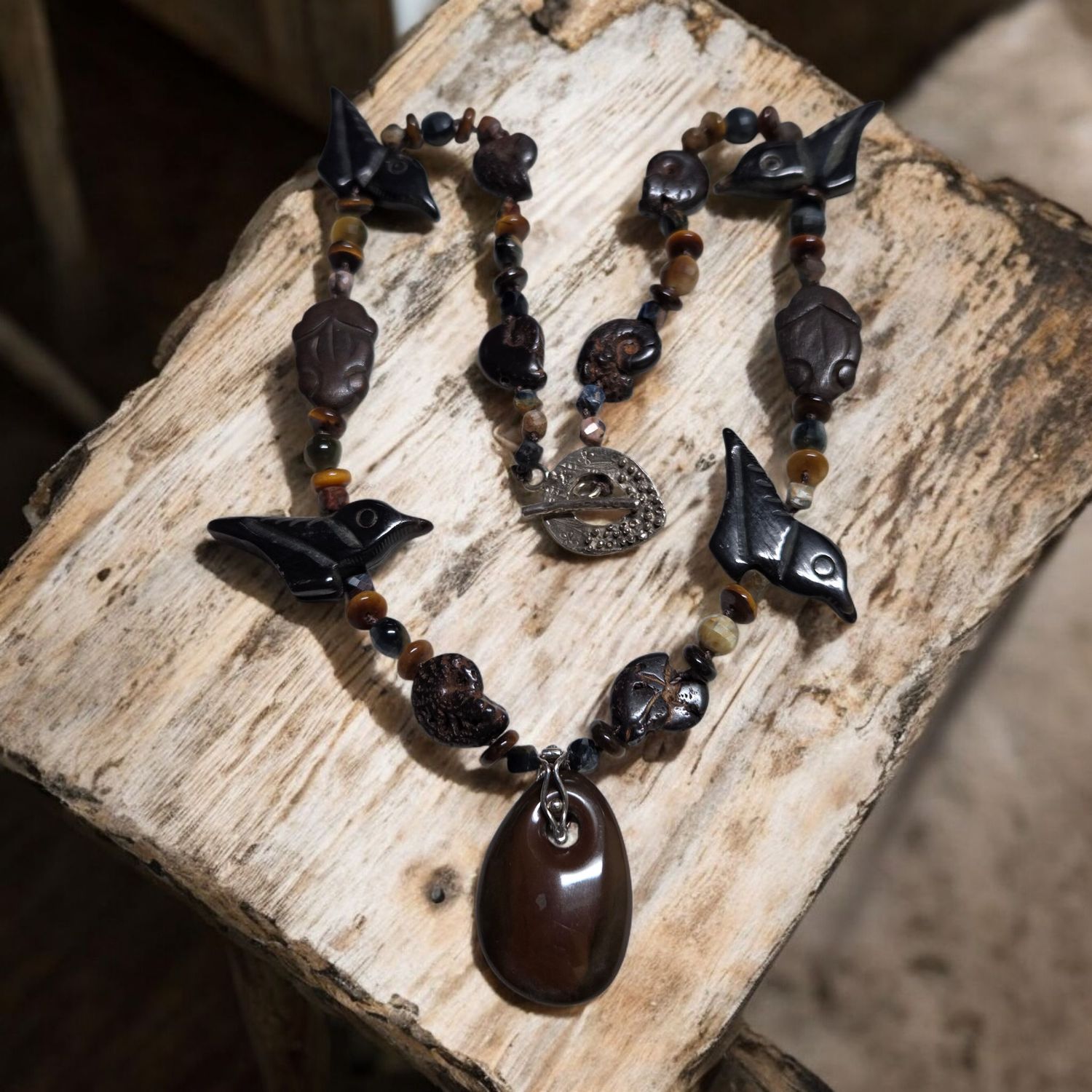 Logan Necklace Septarian