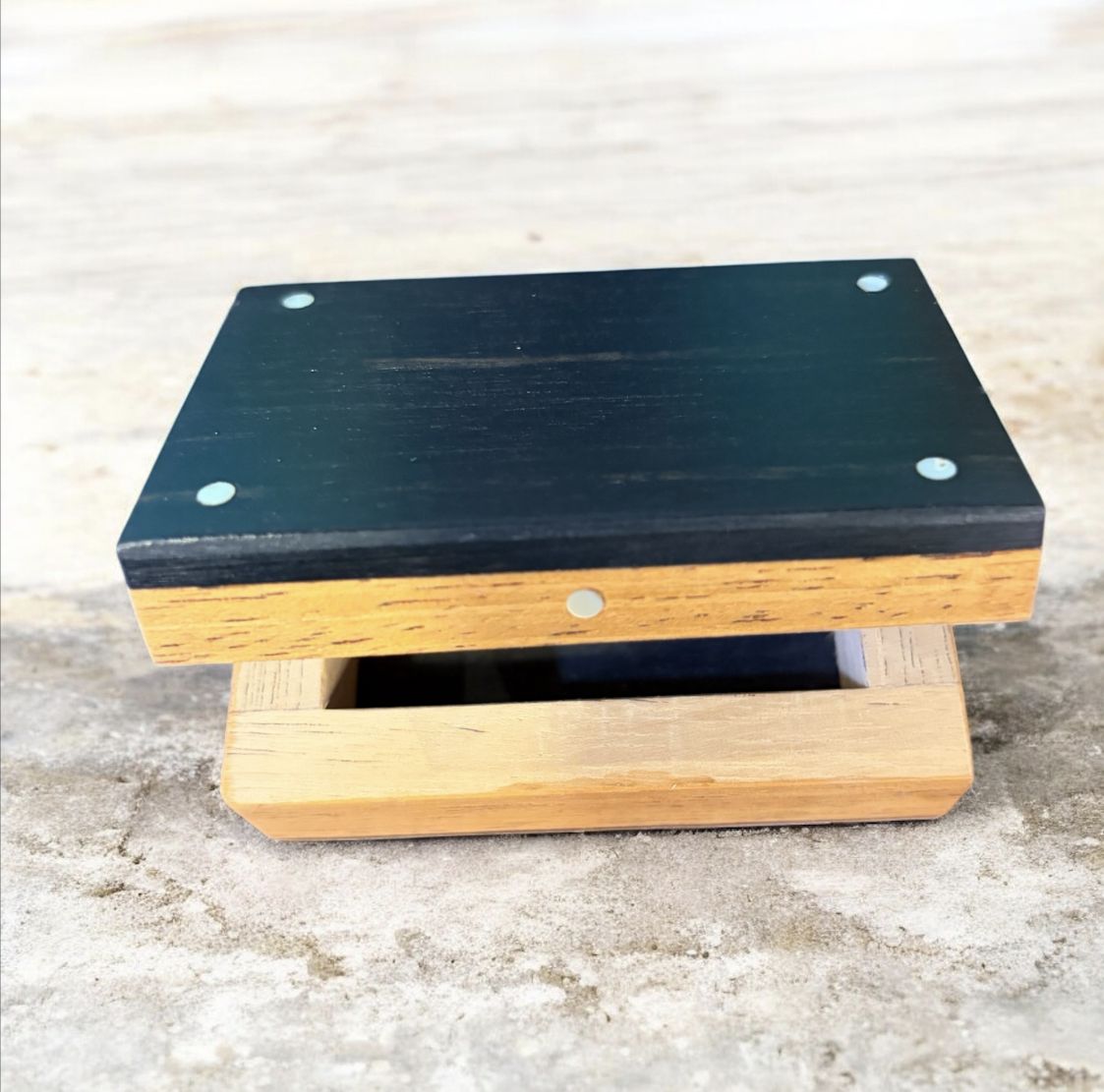 Cole Trinket Box Tiny Gaboon Ebony