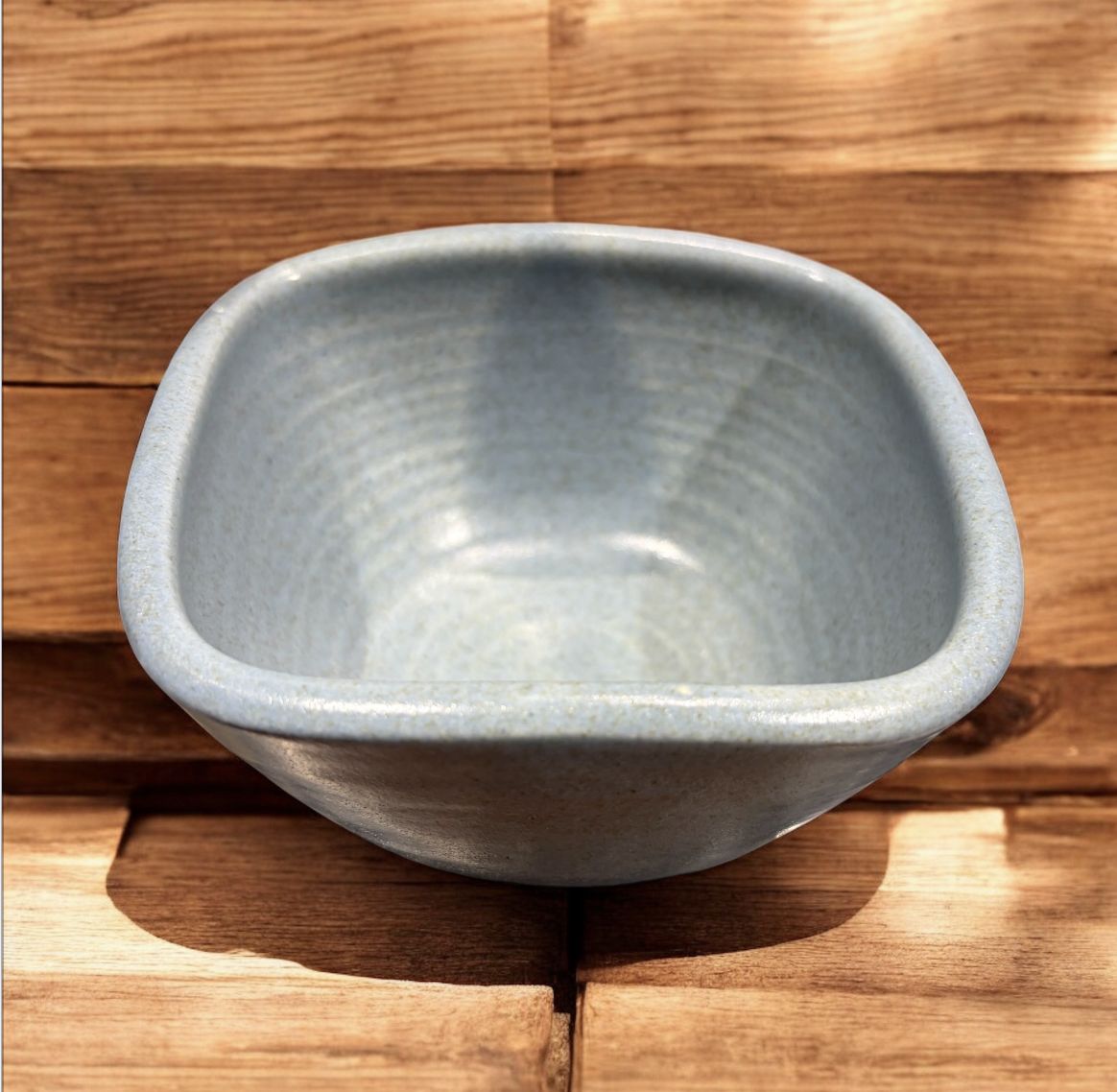 Hartman Small Square Bowl Blue