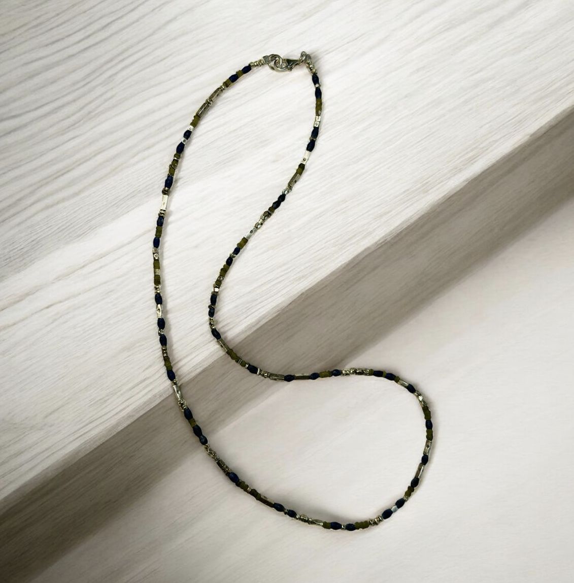 DT Jewels Necklace Thai Silver and Lapis