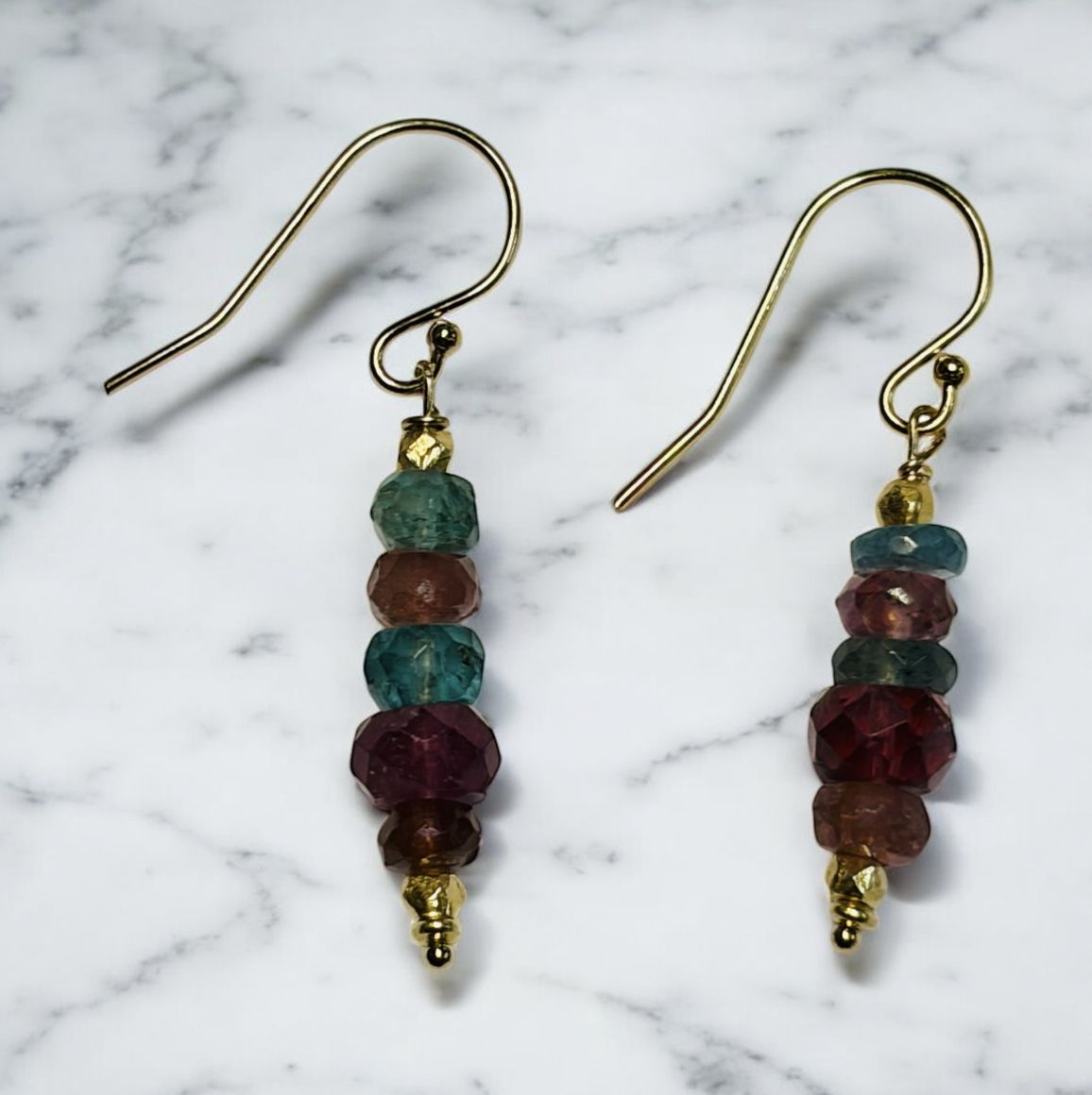 DT Jewels Earrings Watermelon Tourmaline