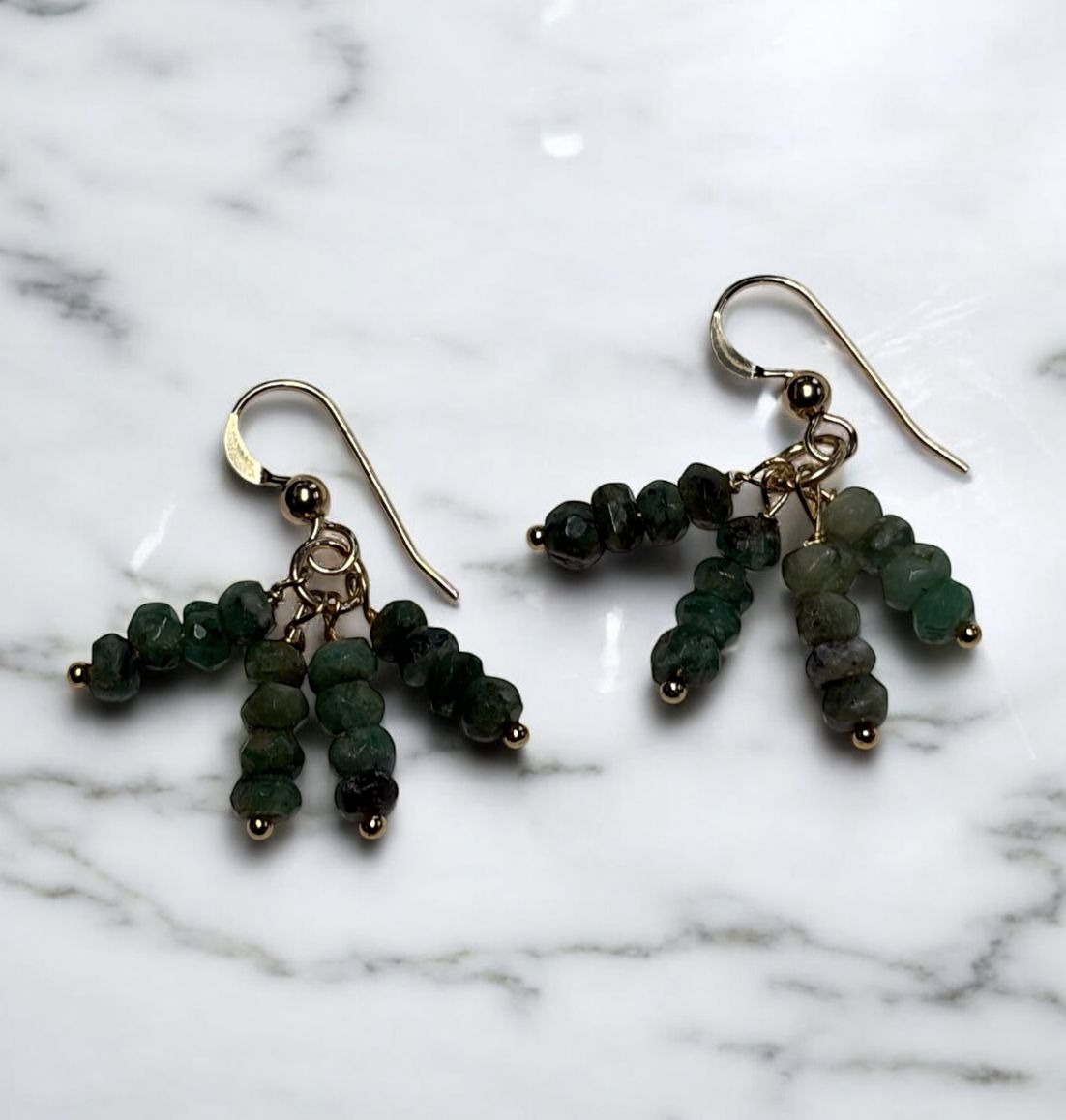 DT Jewels Raw Emerald Clusters