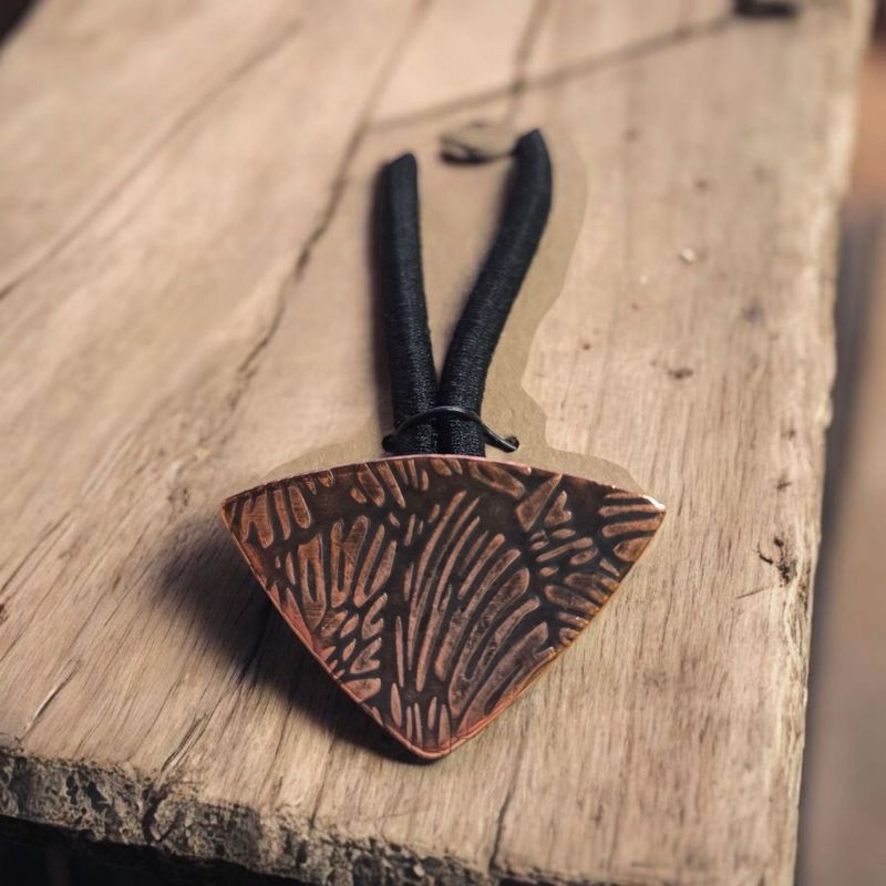 O&#39;Brien Ponytail Holder Copper Triangle