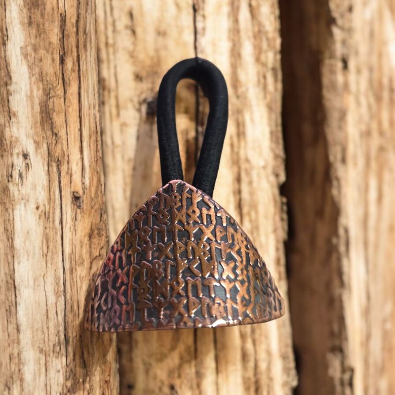 O&#39;Brien Ponytail Holder Copper Triangle 1