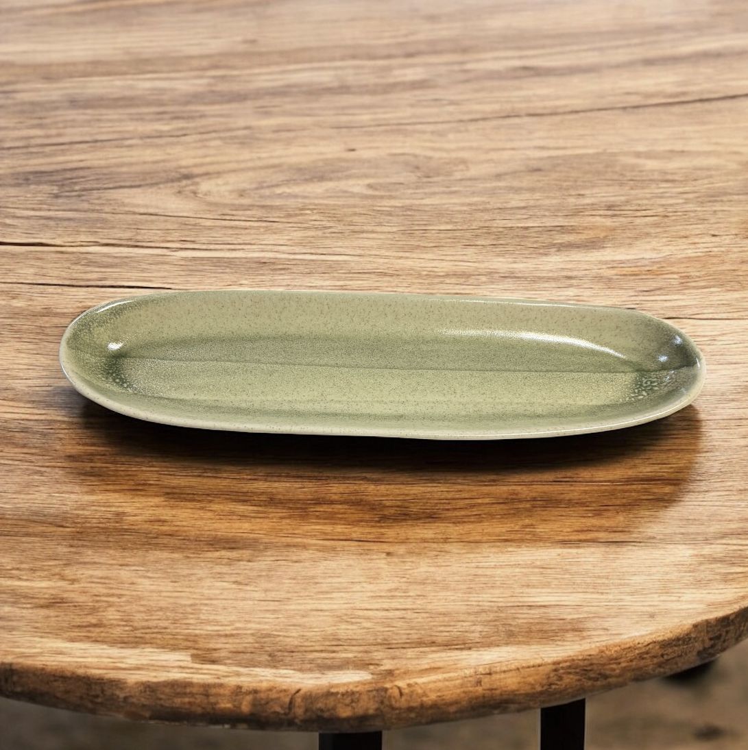 Hartmen Bread Oval Junco with Green