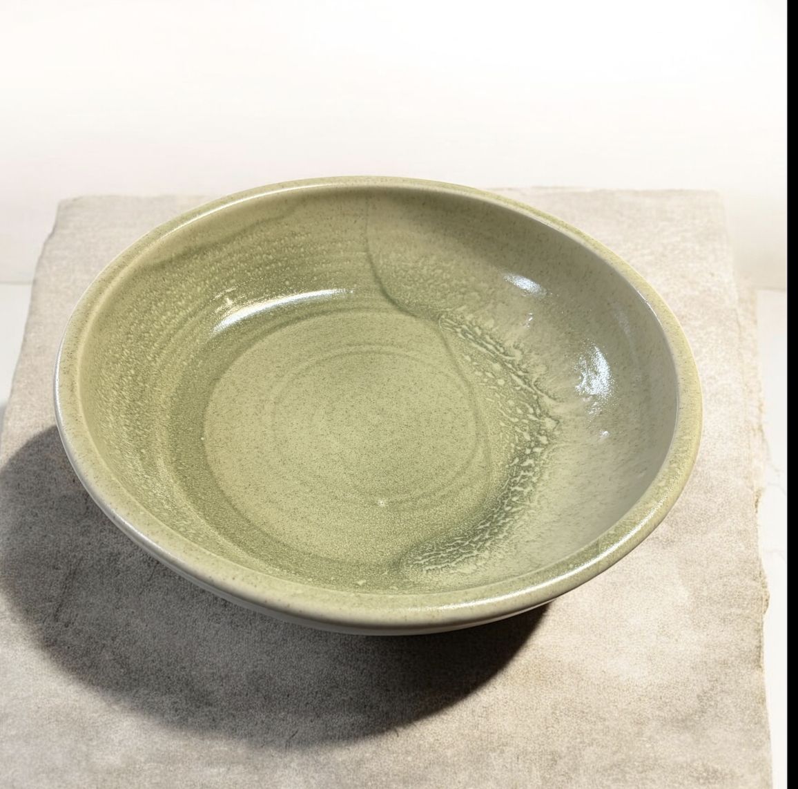 Hartman Large Shenone Bowl Junco with Green