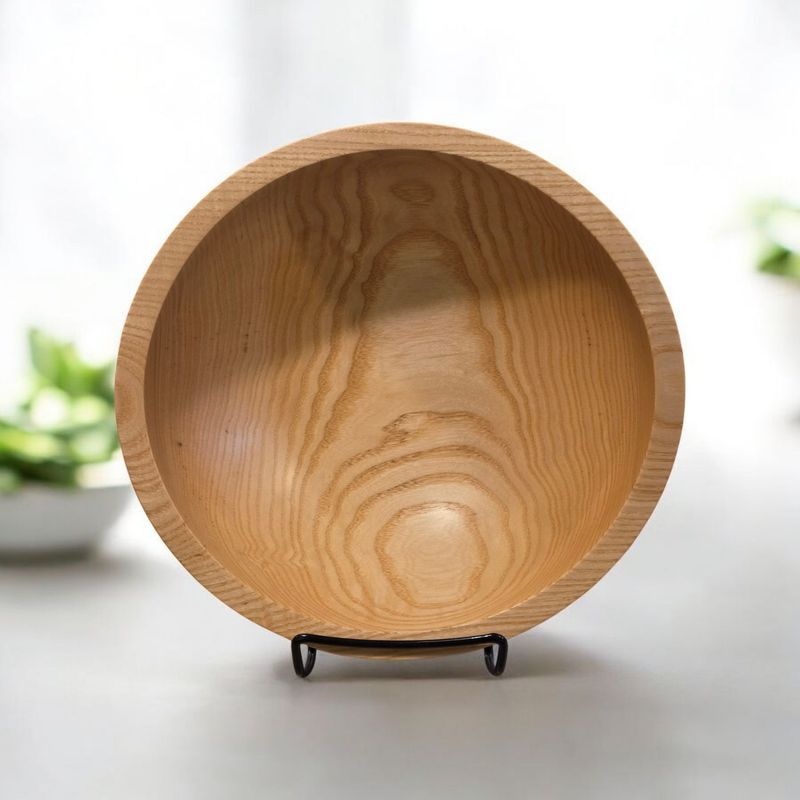 David Gilbert Hand Turned Ash Bowl 9.5&quot;